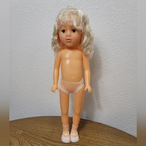 fibre craft 1992 doll 13"
